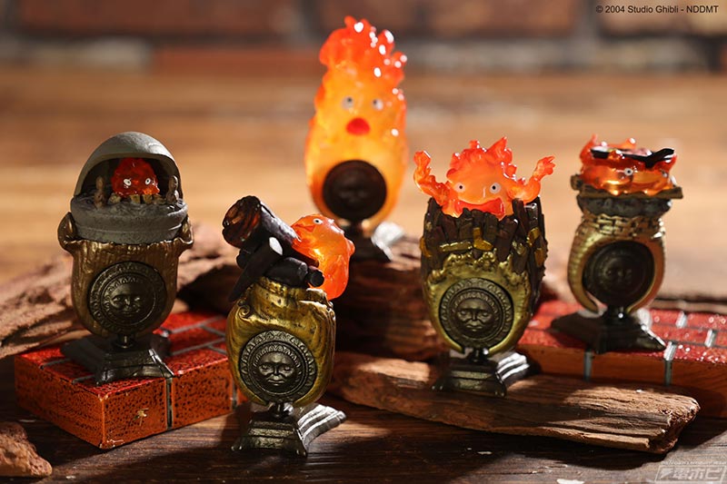 いろんな表情のカルシファーがいっぱい！『ハウルの動く城』カ