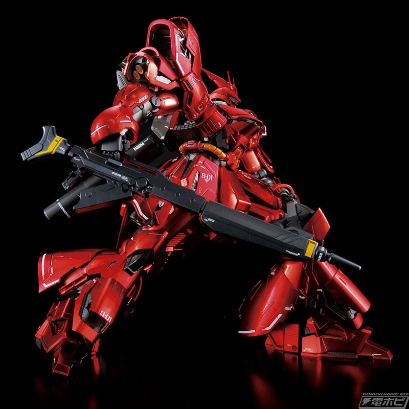 限定ガンプラ「MG サザビーVer.Ka［スペシャルコーティング］」や「MG