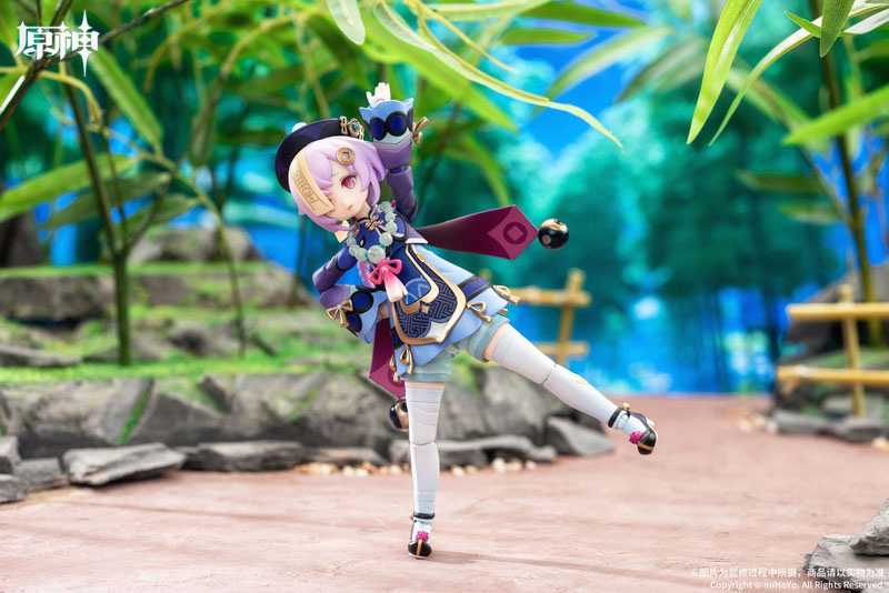 原神』七七がアクションフィギュア化！交換用の表情パーツ3種、豊富な