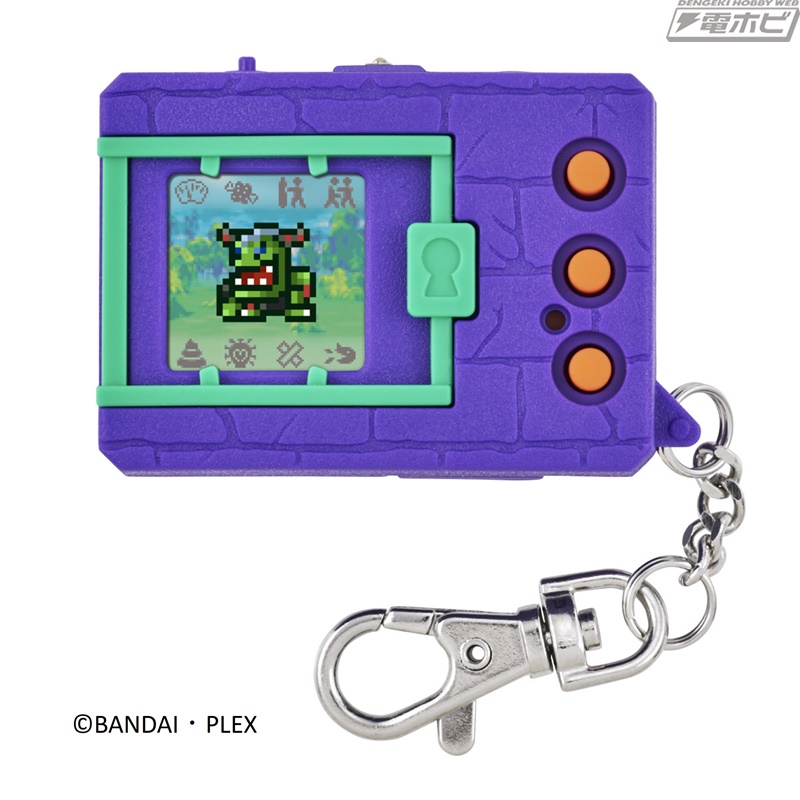 懐かしの携帯玩具にカラー液晶を搭載！「デジタルモンスター Ver.3/4/5