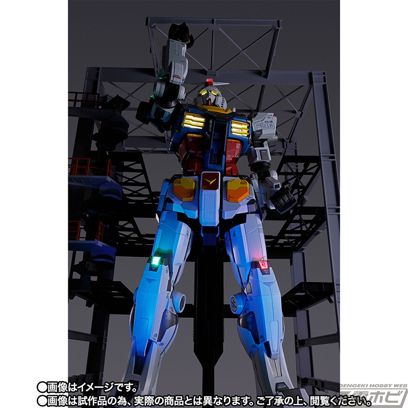 GFYの動くガンダムが「DX超合金」でフィギュア化！音と光の演出