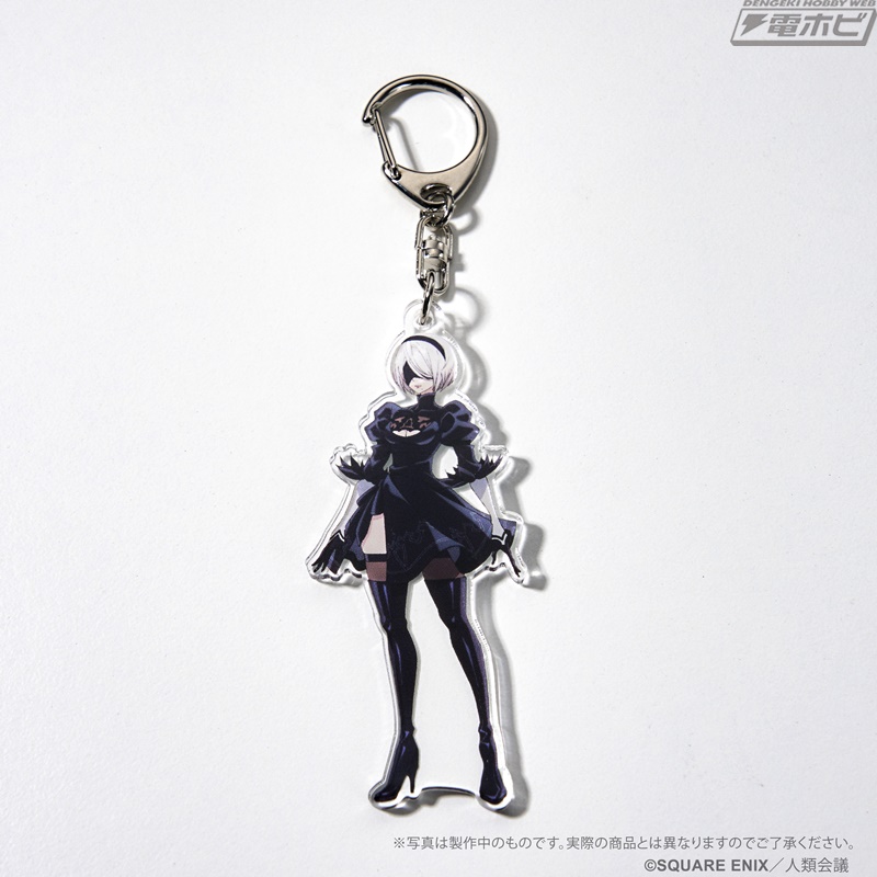 NieR:Automata Ver1.1a』から2B、9S、A2が描かれたアクリルスタンドや