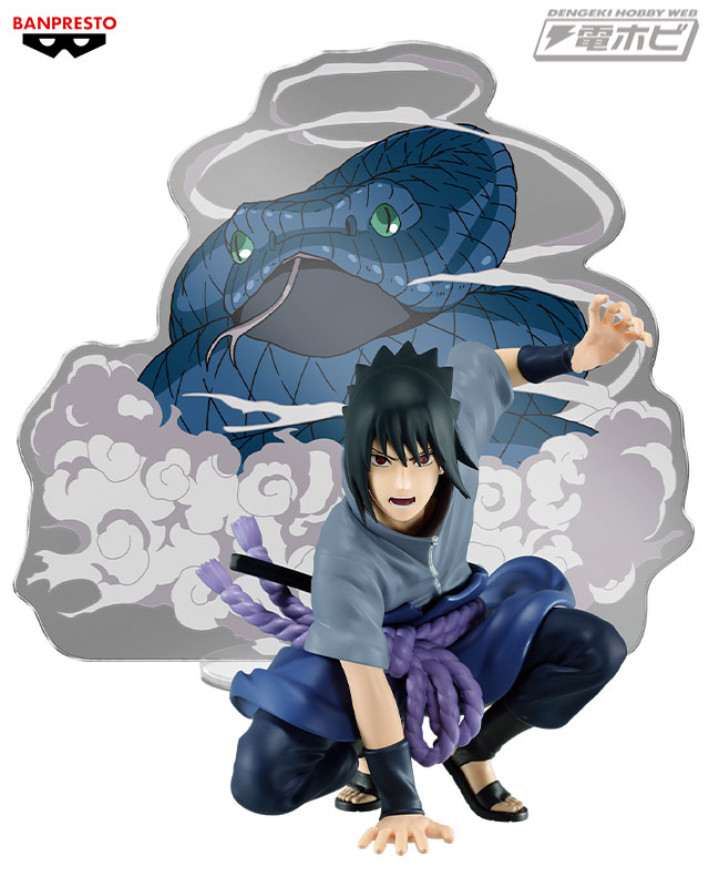 NARUTO-ナルト- 疾風伝』より、口寄せの術を使う「うちはサスケ」が