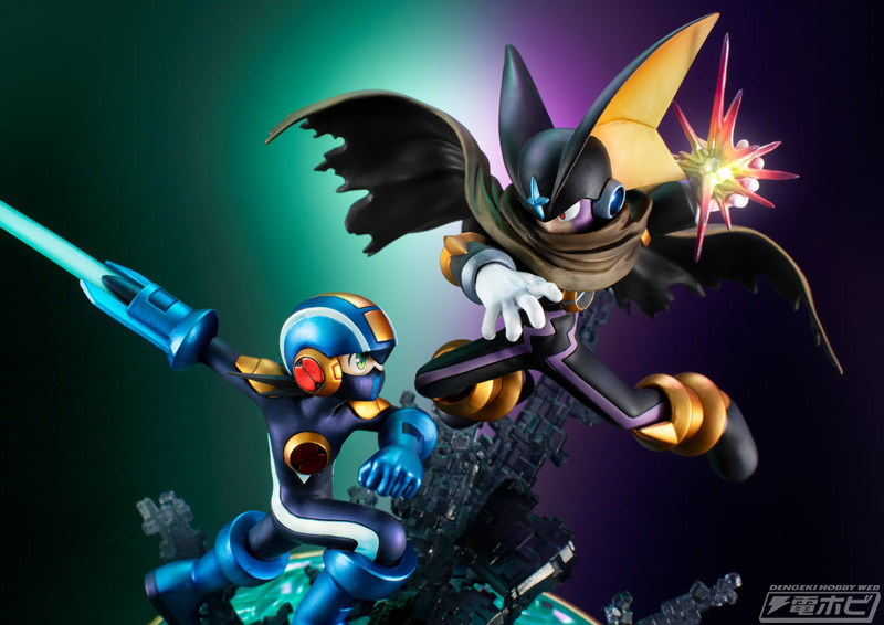 ロックマン エグゼ』ロックマン＆フォルテの激闘シーンをイメージした