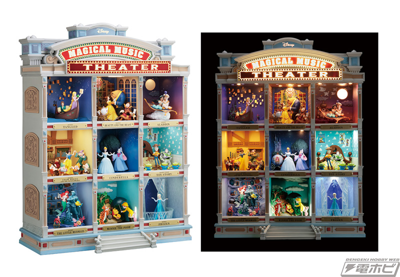 ディズニーの名シーンがミニチュアで完成する「ディズニーマジカル