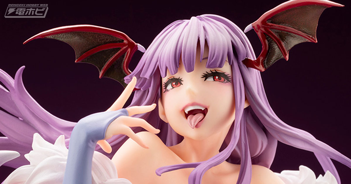 山下しゅんや氏の描く「ヴァンパイア美少女 モリガン」がリリスの