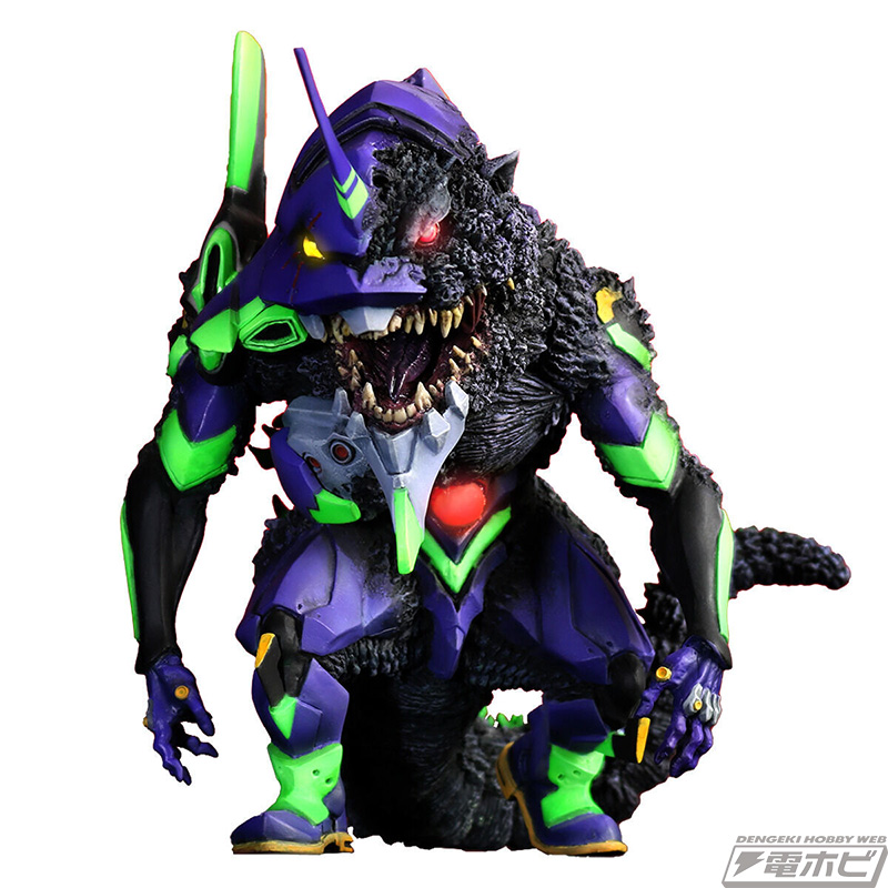 ゴジラ対エヴァンゲリオン」初号機とゴジラが融合した「初号機“G”覚醒