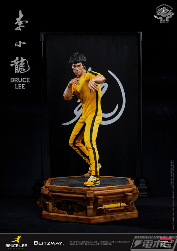 ブルース・リーの雄姿が1/4スケールのスタチューで蘇る！没後50年を