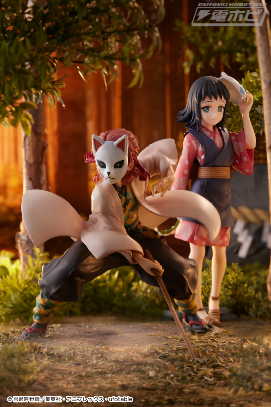 鬼滅の刃』錆兎＆真菰が修業中の炭治郎の元に現れた印象的な姿で1/7