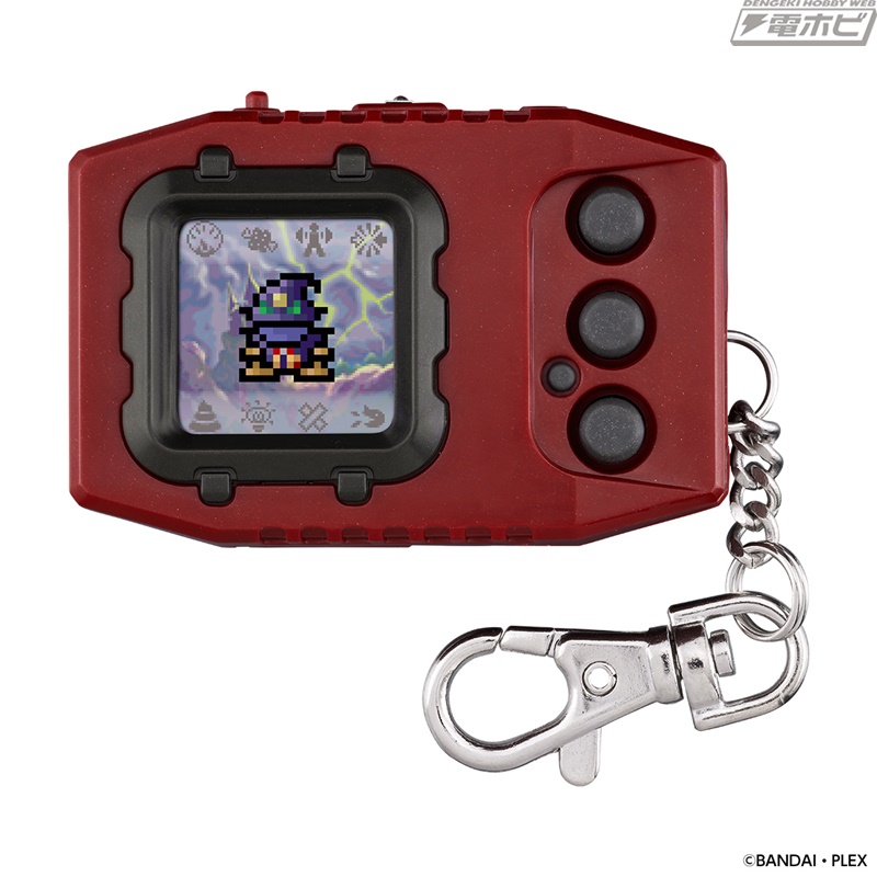 発売25周年記念！カラー液晶にリニューアルした3種類の「デジモン