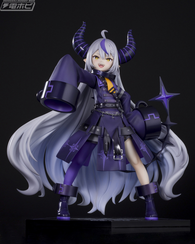 ホロライブ』ラプラス・ダークネスの1/6スケールフィギュアを撮り