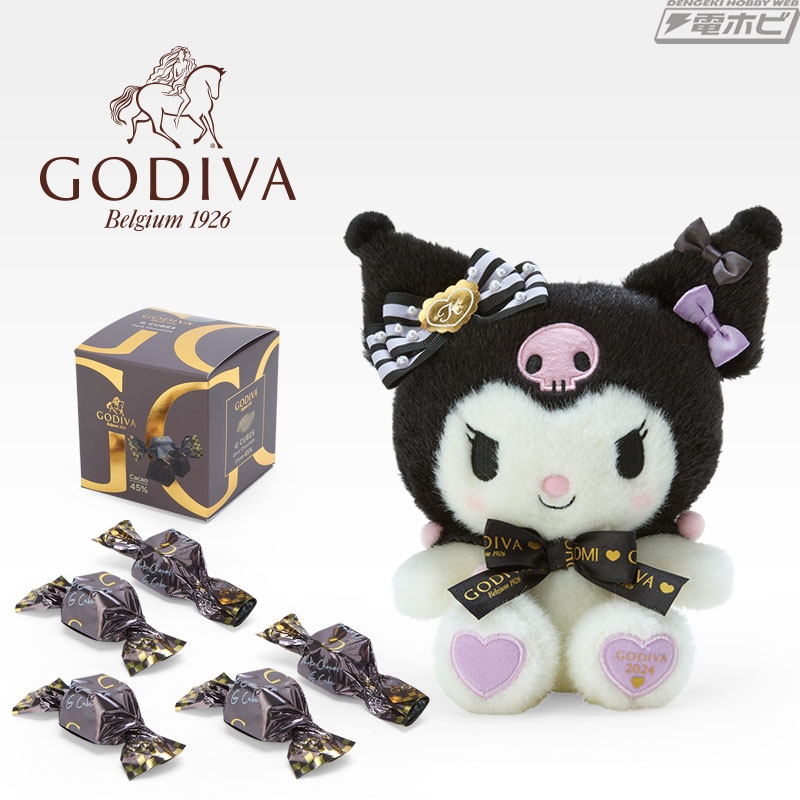 サンリオキャラクターズ』ぬいぐるみやマスコットとゴディバの