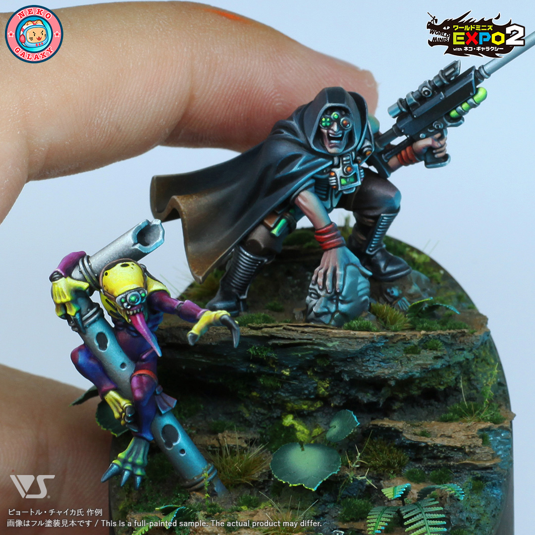 ネコ・ギャラクシー ワークショップ「存在感あるミニチュアペイント