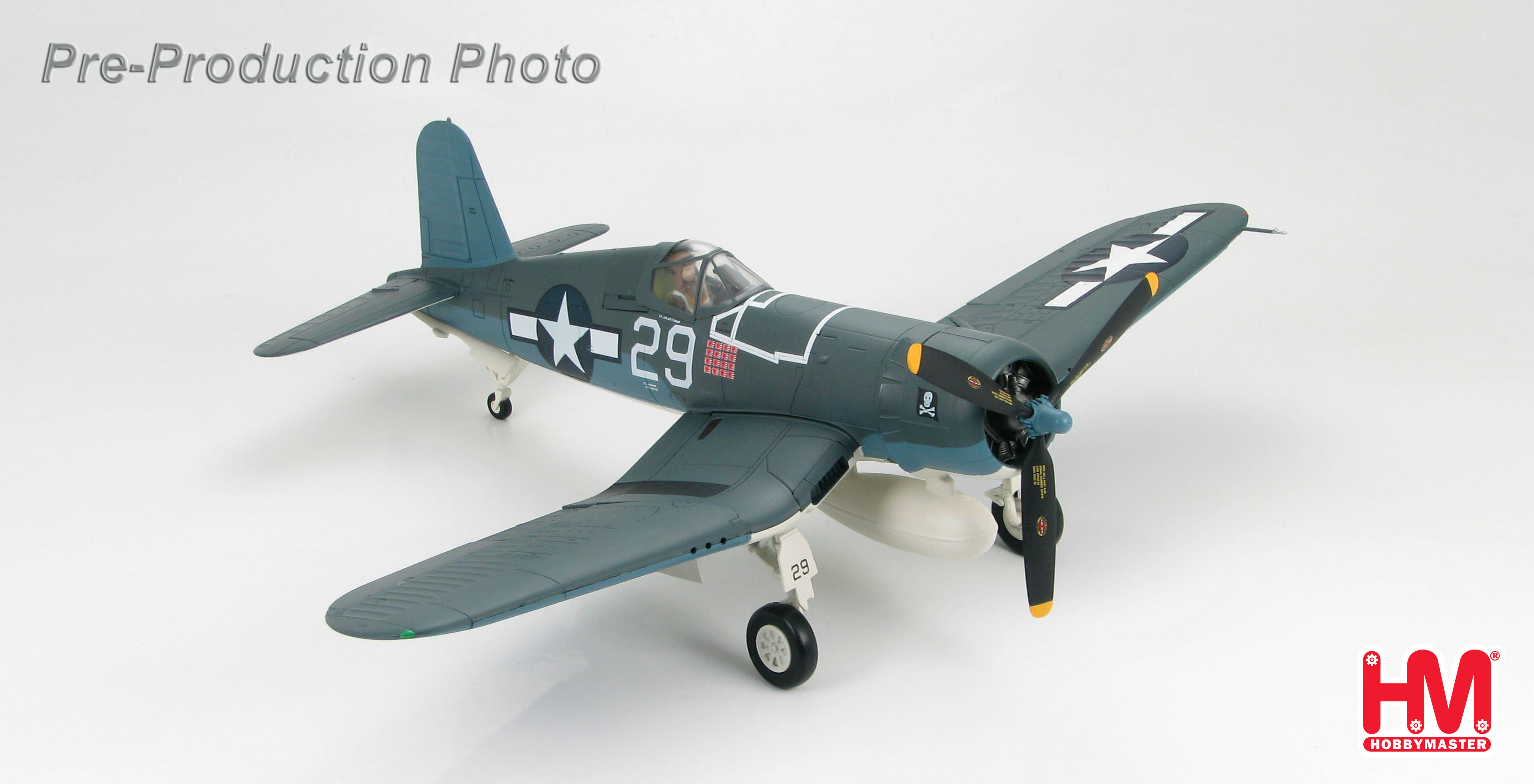 F4U-1A Corsair White 29 VF-17 Jolly Rogers, Lt(JG). Ira C. Kepford