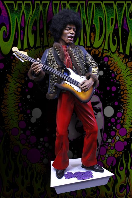 Jimi Hendrix--single figure--Limited Edition. - SR005 - Metal Toy