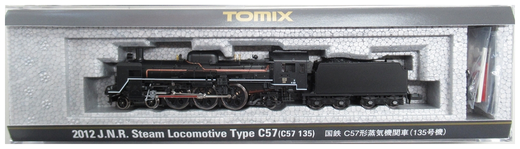 公式]鉄道模型(2012国鉄 C57形蒸気機関車(135号機))商品詳細｜TOMIX