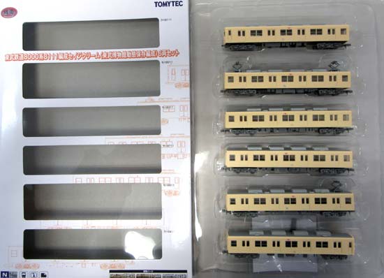 公式]鉄道模型((859-864) 鉄道コレクション 東武鉄道 8000系 8111編成