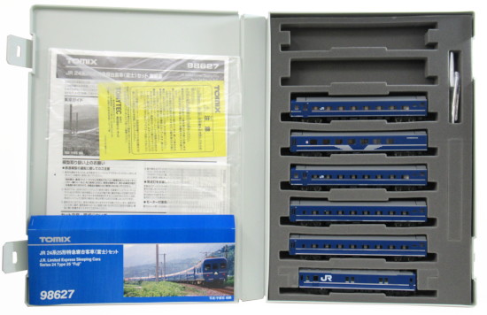 公式]鉄道模型(98627JR 24系25形 特急寝台客車 (富士) 6両セット)商品