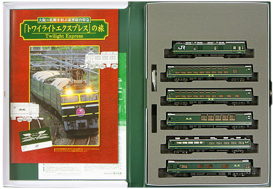 公式]鉄道模型(10-86924系 寝台特急「トワイライトエクスプレス」6両