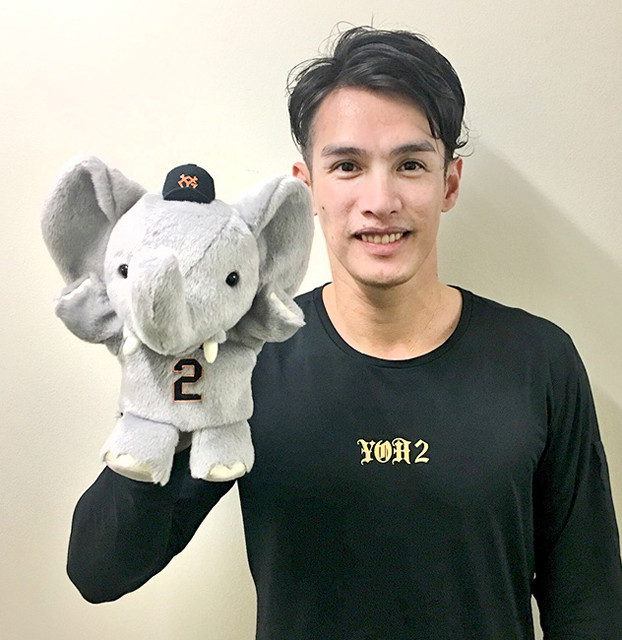 巨人・陽岱鋼のハンドパペット「ゾウダイカン」を発売 - スポーツ報知