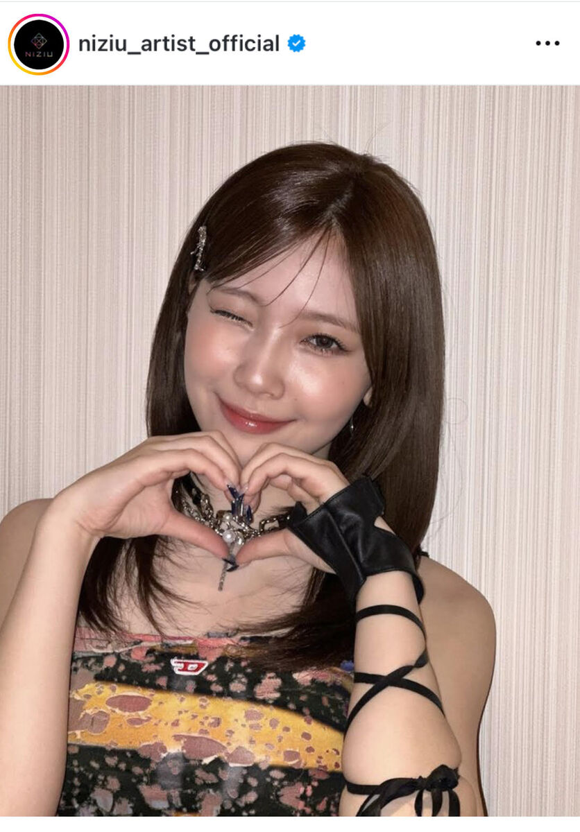 はぁー天使」NiziU・マユカ、デコルテあらわな姿が「マッジで