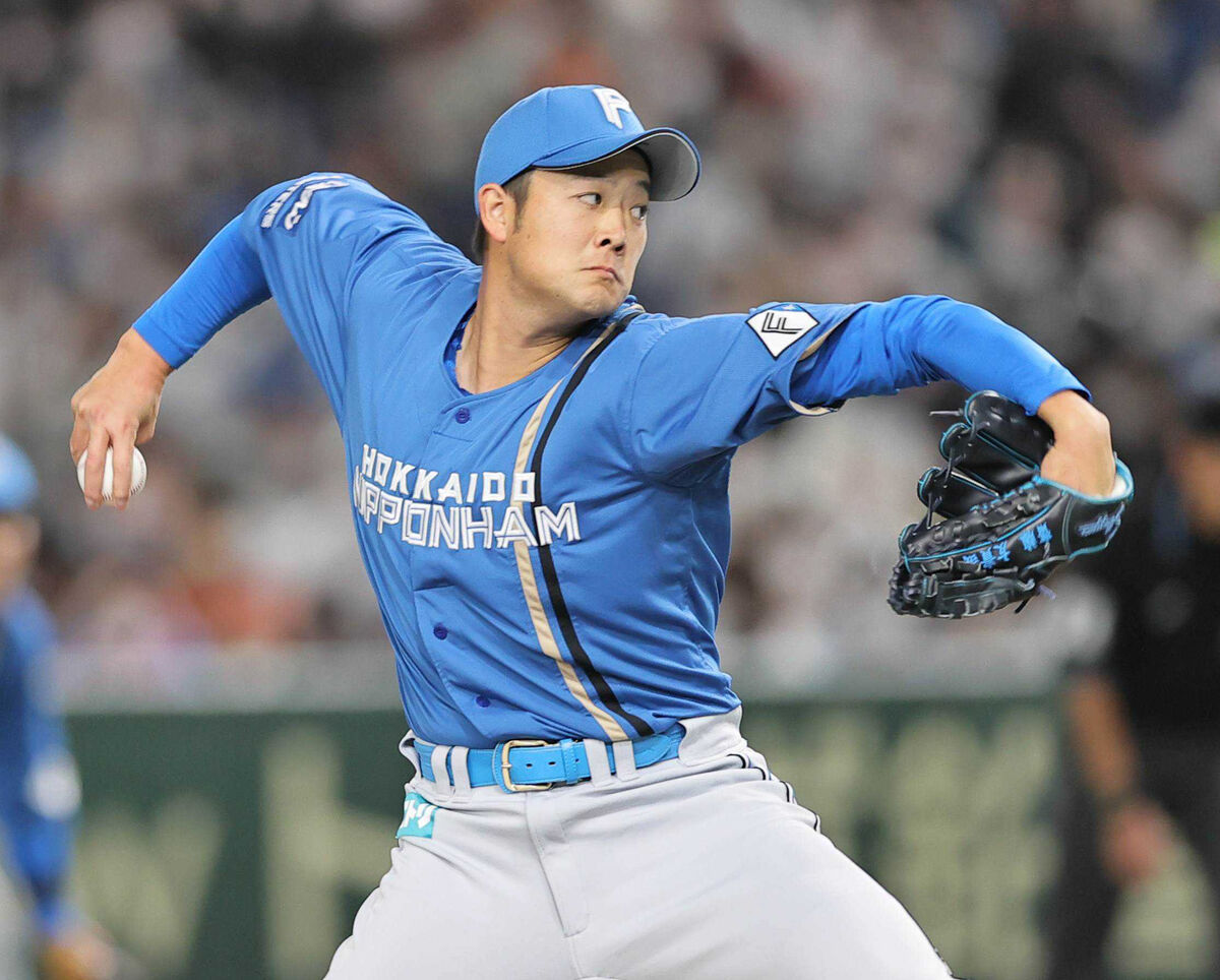 日本ハム担当2023ブレイク予報】斎藤友貴哉、持ち前の剛速球で