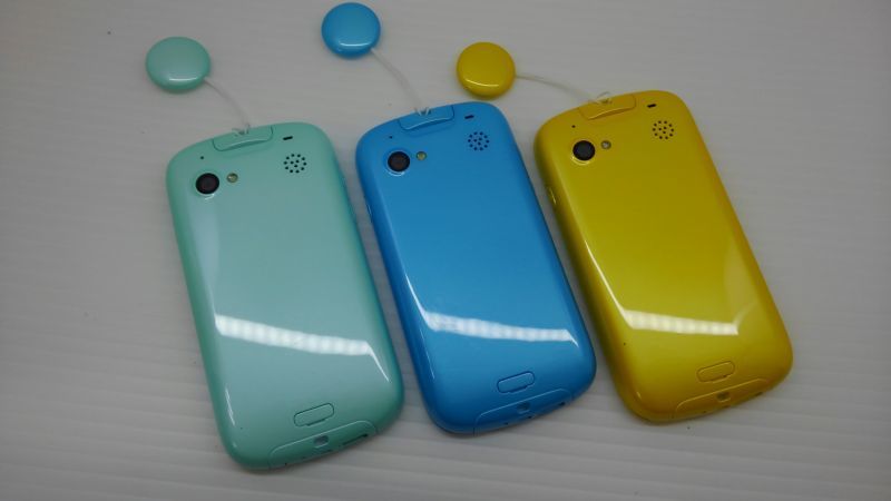 ソフトバンク 901SI キッズフォン2 モックアップ 3色セット