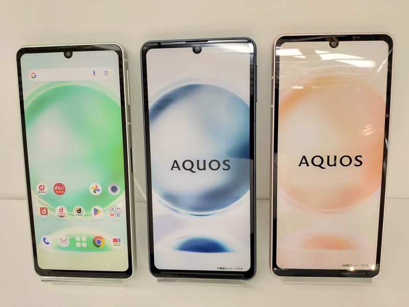 NTTドコモ SH－54D AQUOS sense8 モックアップ 3