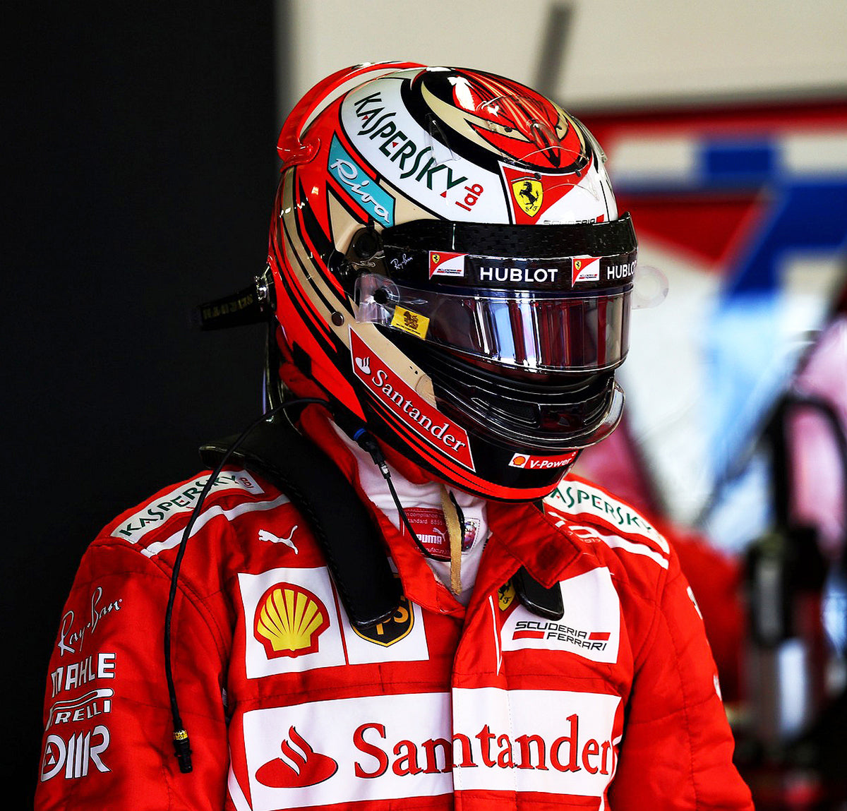 2017 Kimi Raikkonen Bell Limited Edition Series Replica Ferrari F1 Hel