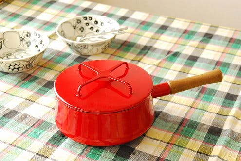 廃盤】DANSK/ダンスク/コベンスタイル2/片手鍋 18cm（赤） - 北欧