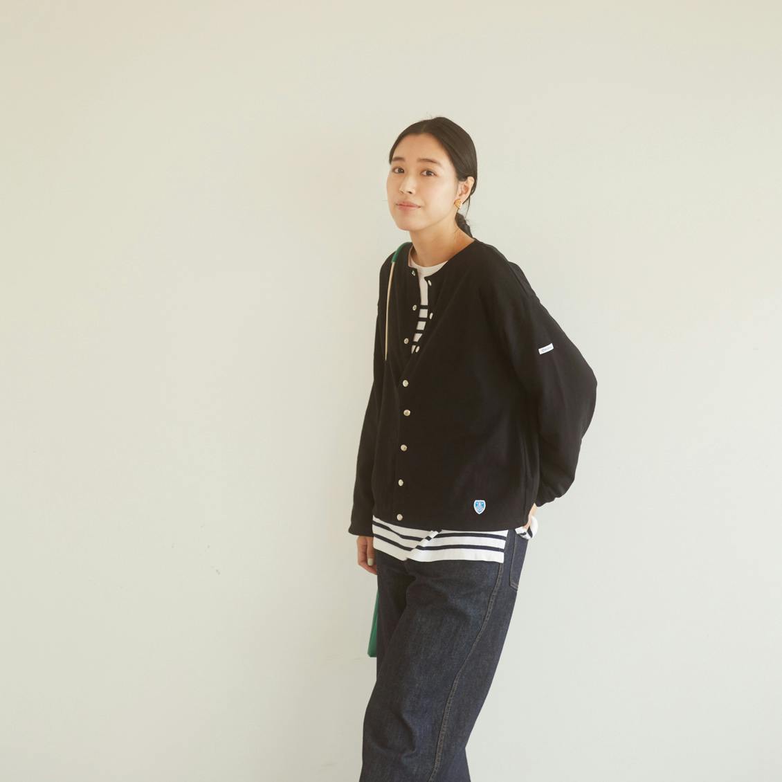 ORCIVAL / オーシバル / クルーネックカーディガン - 北欧、暮らしの道具店