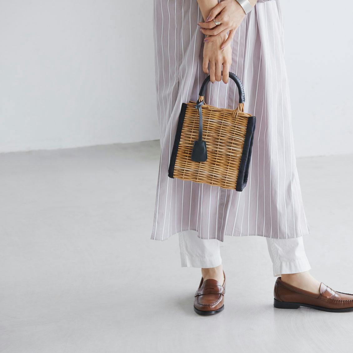 天然アラログのかごバッグ - 北欧、暮らしの道具店