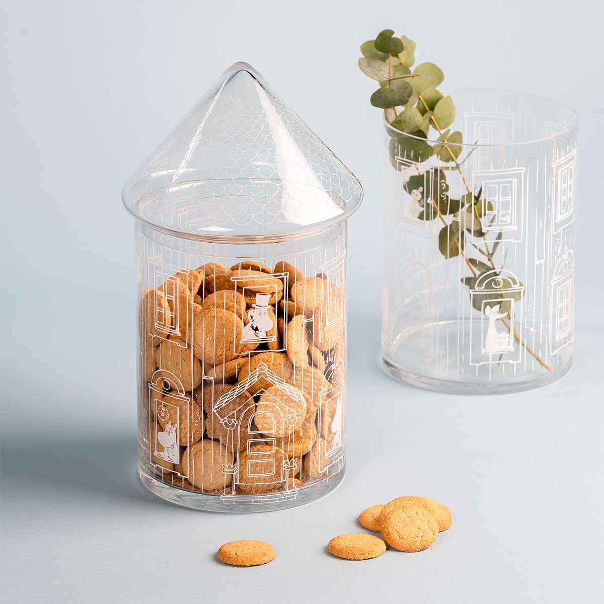 Moomin ムーミン Muurla ムールラ ガラスジャー ( MOOMINHOUSE )｜北欧雑貨