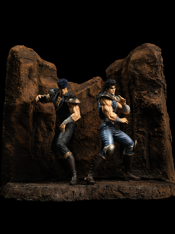 SpiceSeedより南斗水鳥拳伝承者『レイ』の黒髪バージョンがレジン