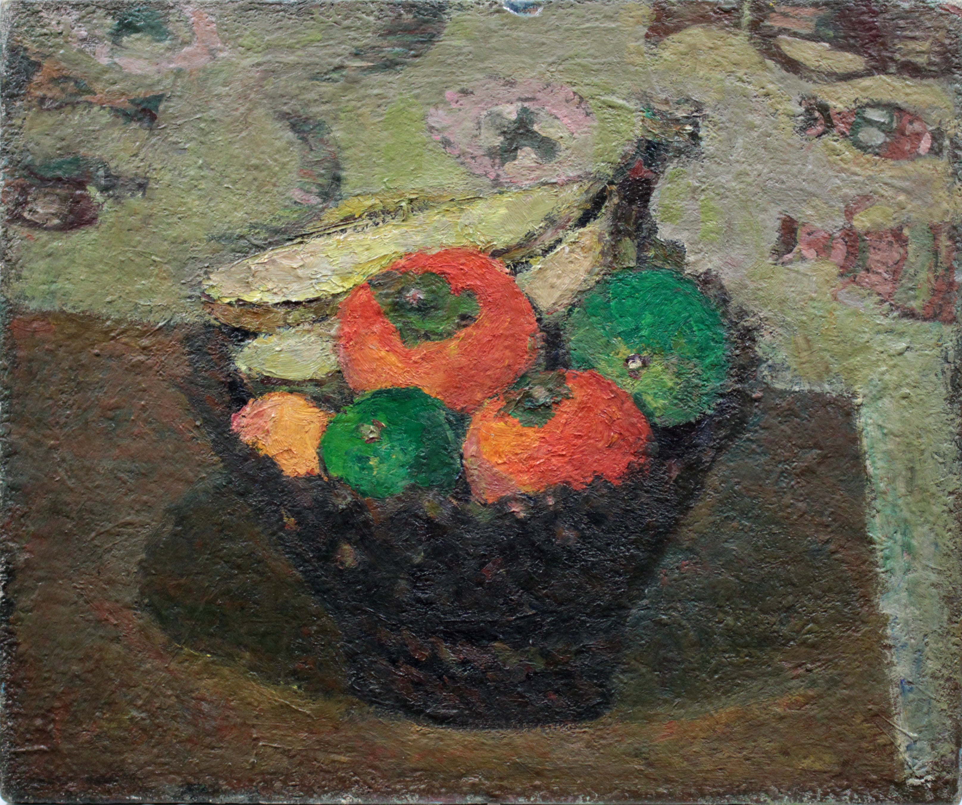 森本三郎 『静物』 油彩画 - 北海道画廊