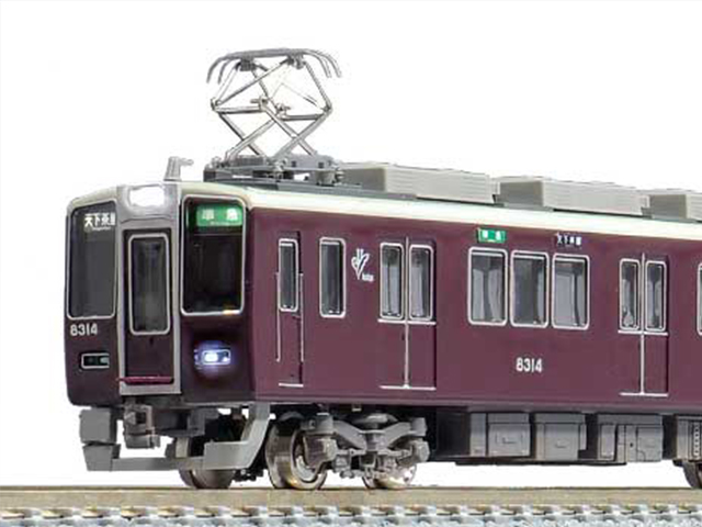 グリーンマックス 31521 阪急8300系 2次車・8314編成・白ライト 基本6