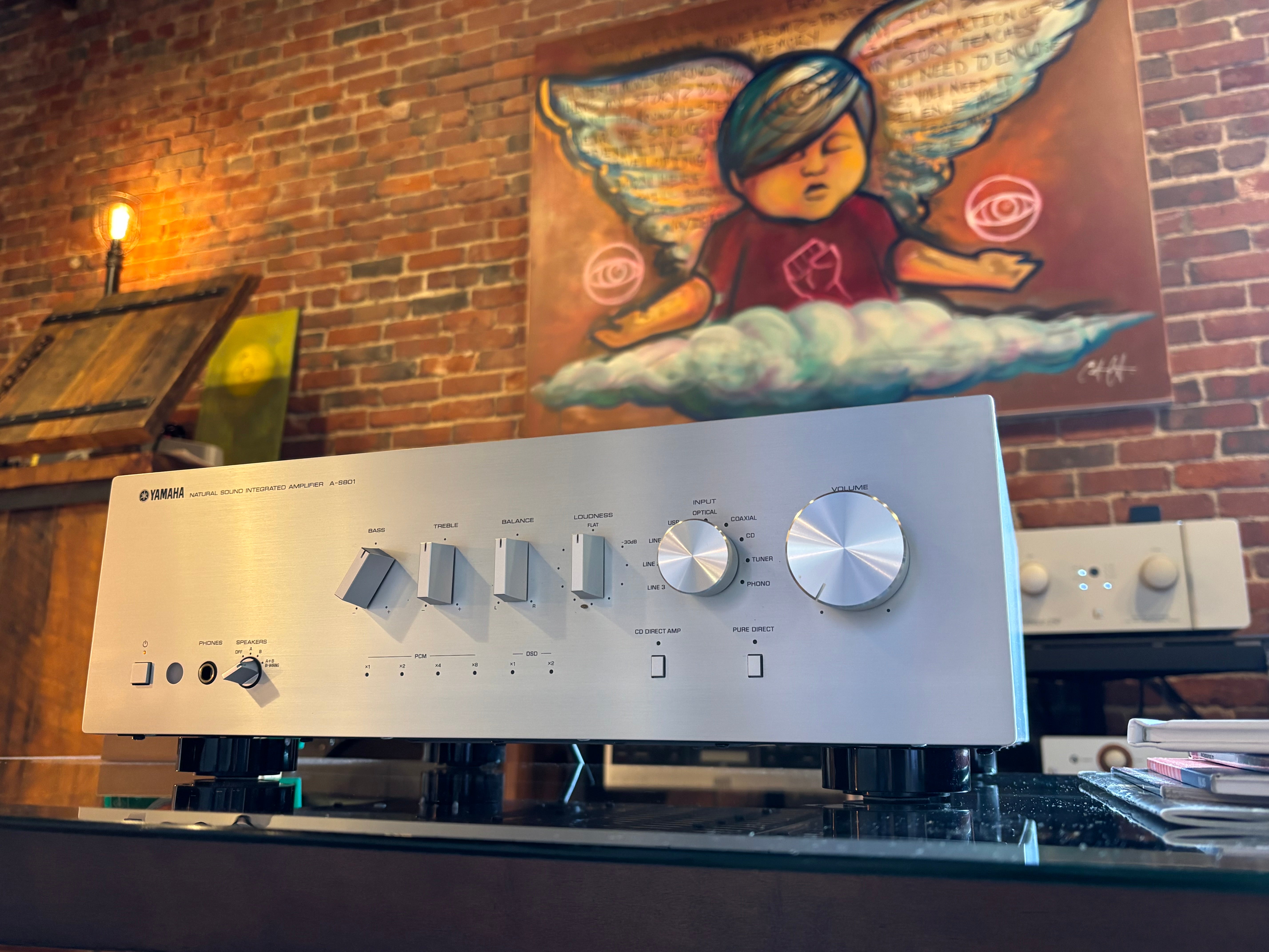 Yamaha A-S801 Solid State Integrated Amplifier - Has The Goods