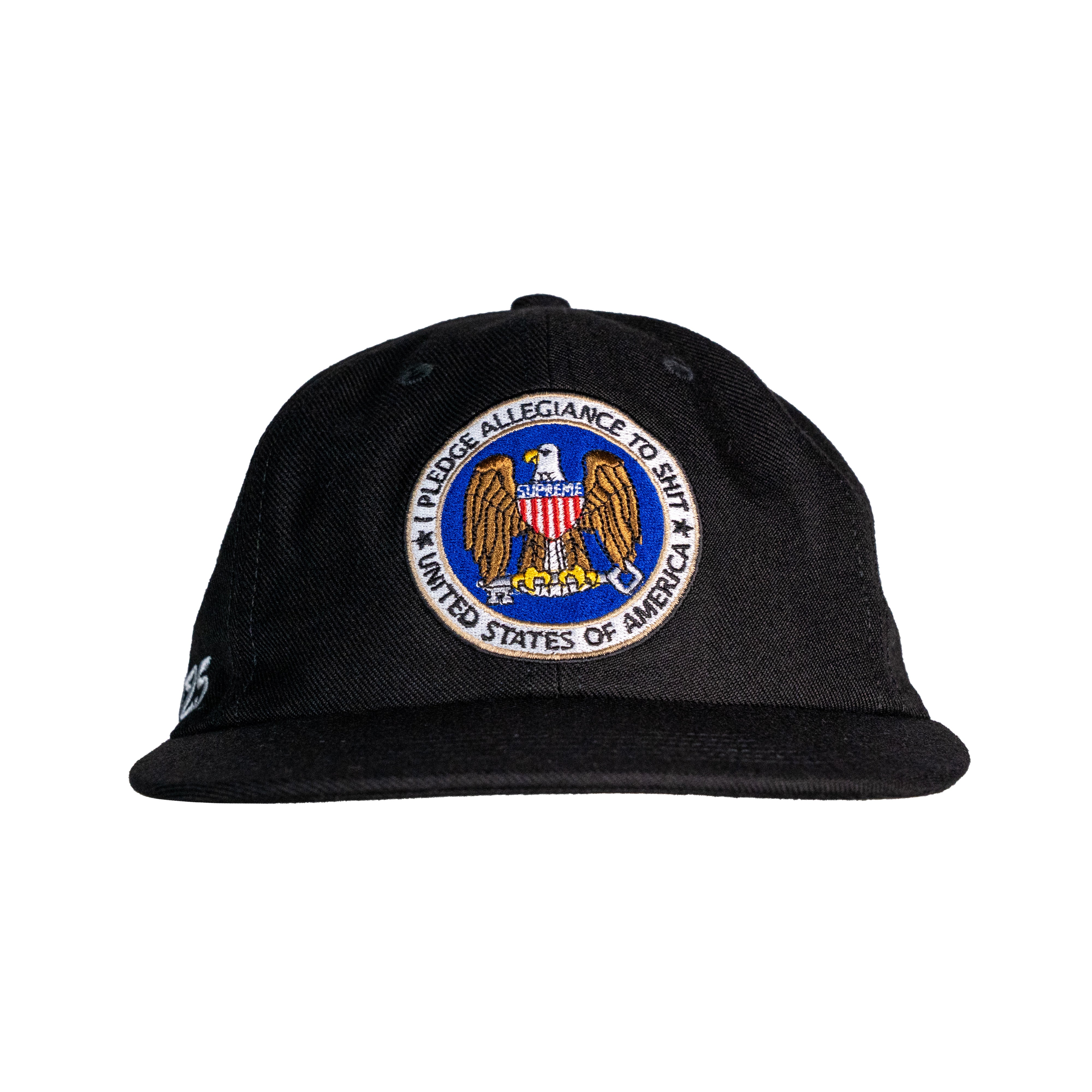 Supreme Pledge Allegiance 6-Panel Cap Black – Holy Grail