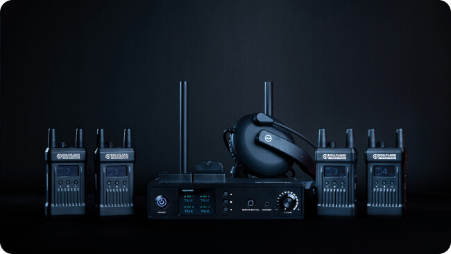 公式] Hollyland Mars T1000 - 同時双方向ワイヤレスインカムシステム