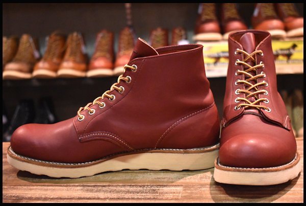 9D 美品 犬タグ 99年】レッドウィング 8166 アイリッシュセッター 赤茶