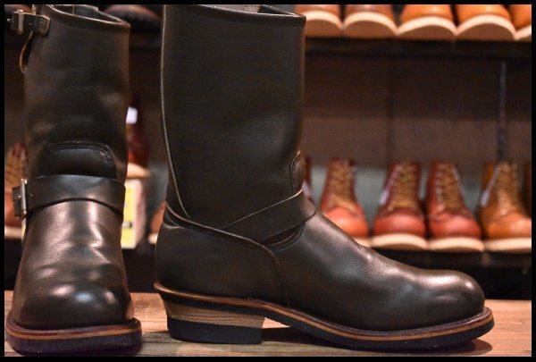 9D 良品 PT99刺繍】レッドウィング 8273 エンジニア 緑 カンガタン