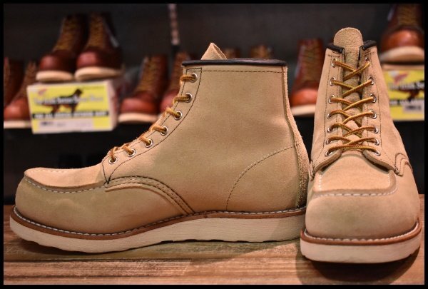 9E 良品 犬タグ復刻 20年】レッドウィング 8173 スエード アイリッシュ