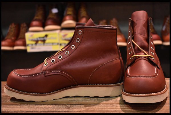 8.5D 未使用 13年】レッドウィング 9106 アイリッシュセッター 赤茶