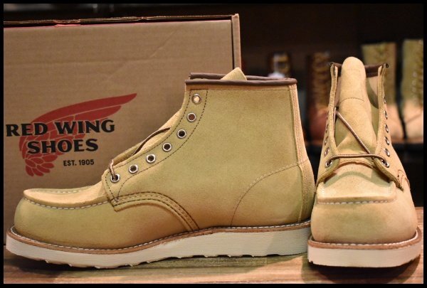 9.5D 箱付 未使用 23年】レッドウィング 8833 スエード アイリッシュ