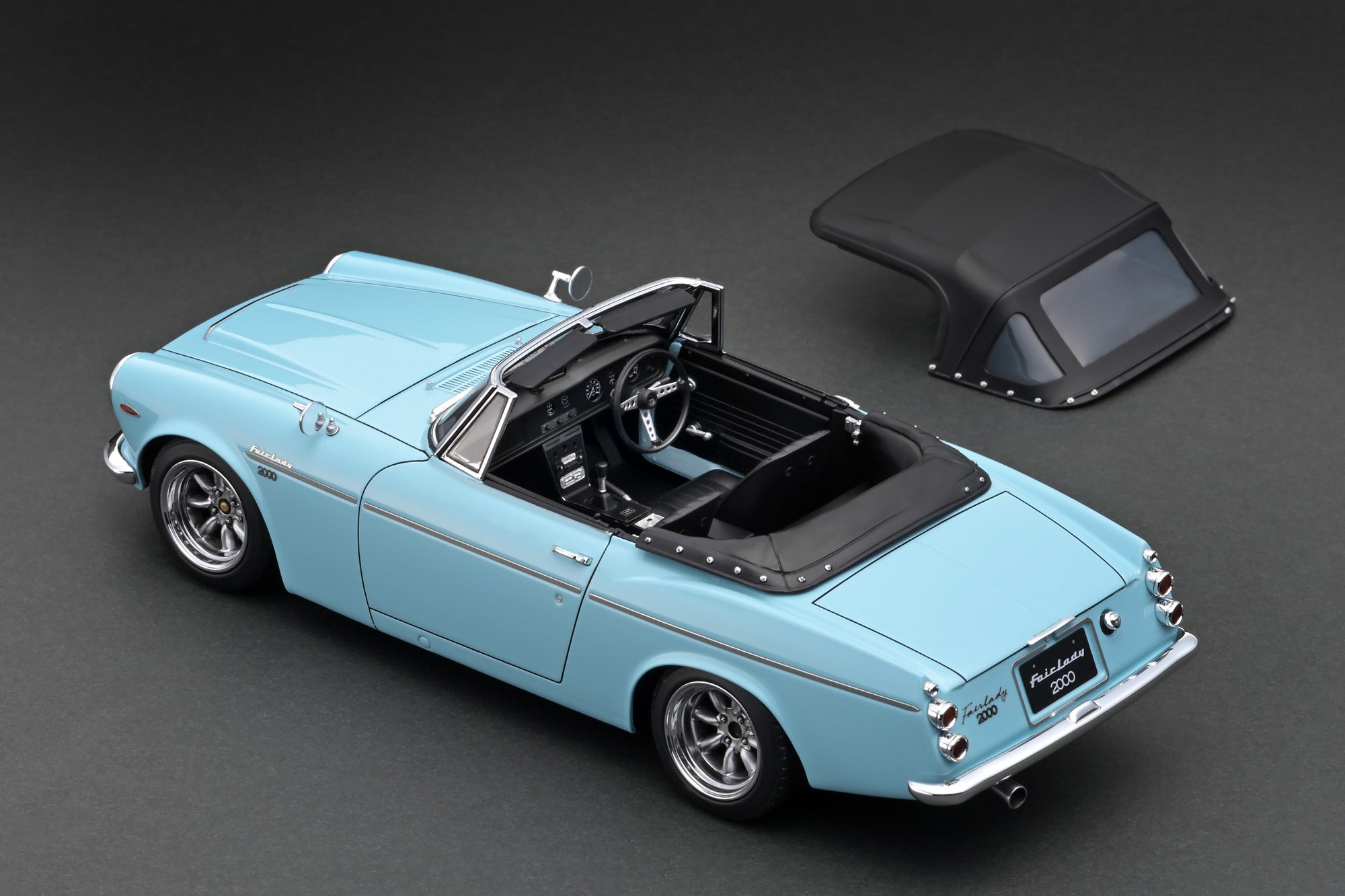 IG 1:18 DATSUN Fairlady 2000 (SR311) Light Blue – Horizon Diecast