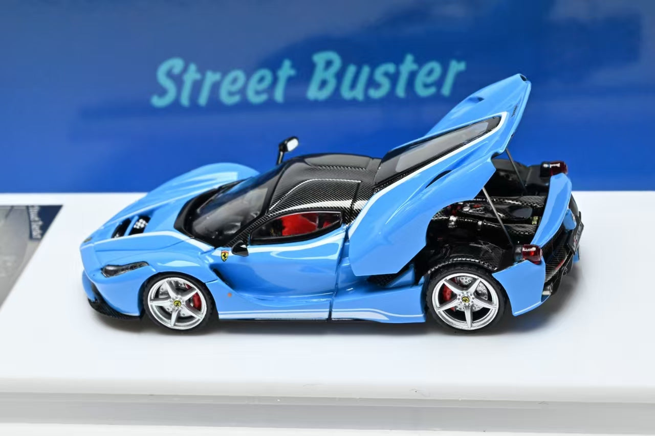 Preorder] Street Buster 1:64 Ferrari F150 Aperta Baby Blue