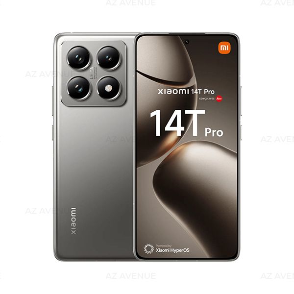 New) Xiaomi 14T Pro 5G 12GB+512GB GREY Dual SIM Unlocked Android