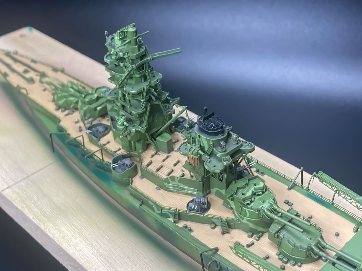 ほそプラネット | フジミ 1/700 航空戦艦 伊勢を作る（8・完）