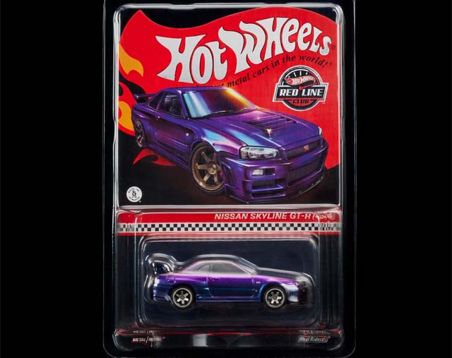 HWCにてRLC限定のNISSAN SKYLINE GT-R BNR34 （カメレオンカラー）発売