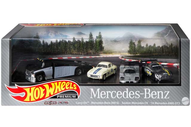ホットウィール ベンツ4台セット ホットウィール ベンツ4台セット